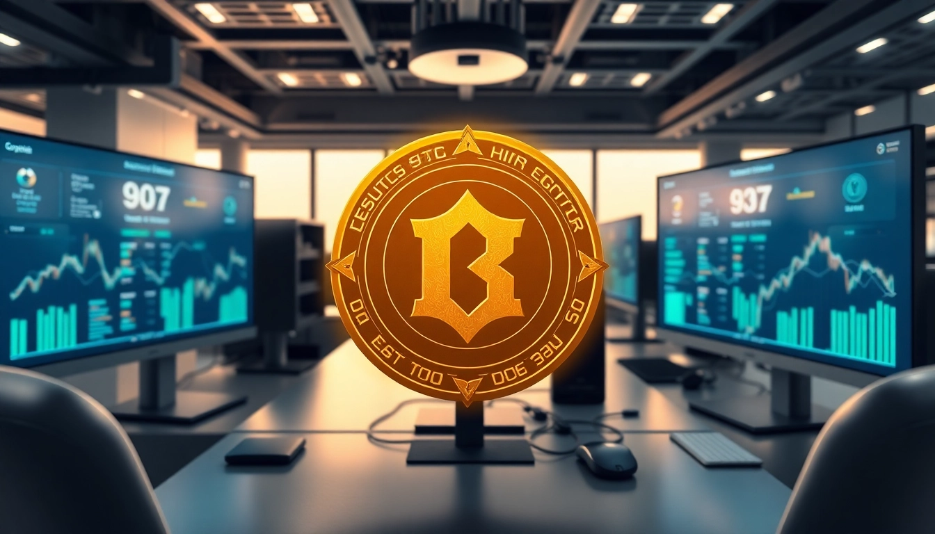 Manage cryptocurrencies securely with the gaurda wallet in a modern workspace.