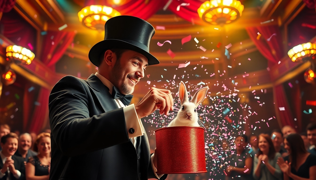 Elevate Your Event with Unforgettable Magical Shows That Dazzle